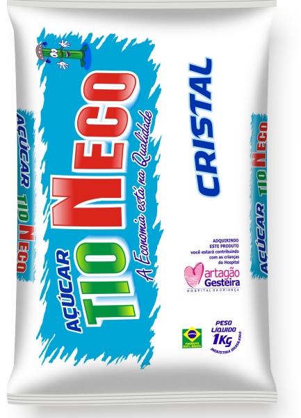 Açucar Cristal Tio Neco 1kg