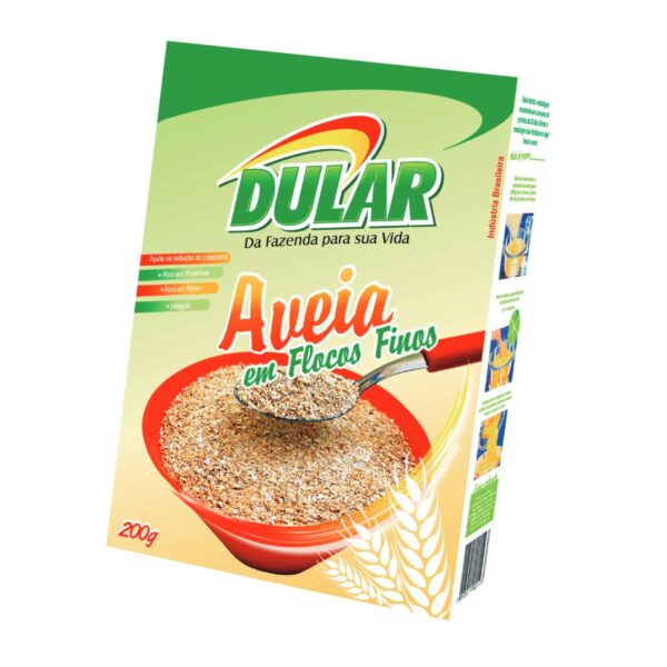 Aveia em Flocos Finos Dular 200g