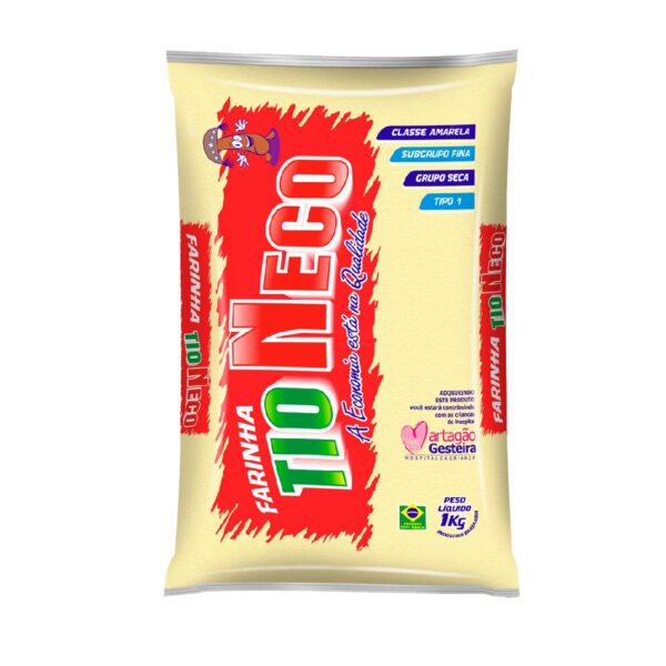 Farinha Amarela Tio Neco 1kg