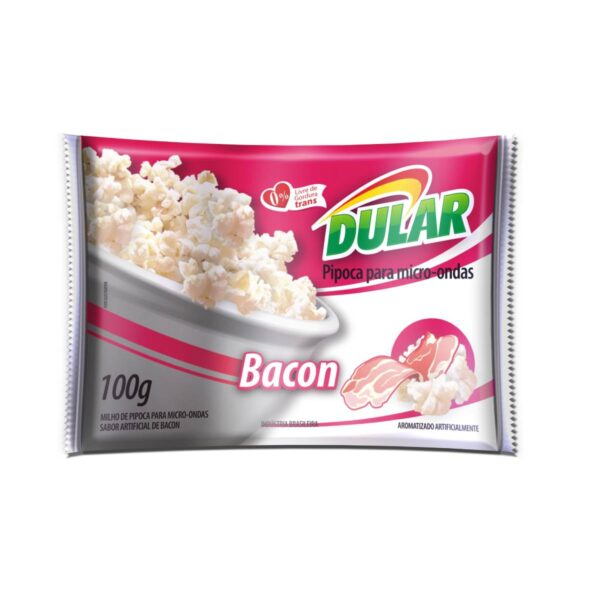 Pipoca para Micro ondas Bacon Dular 100g