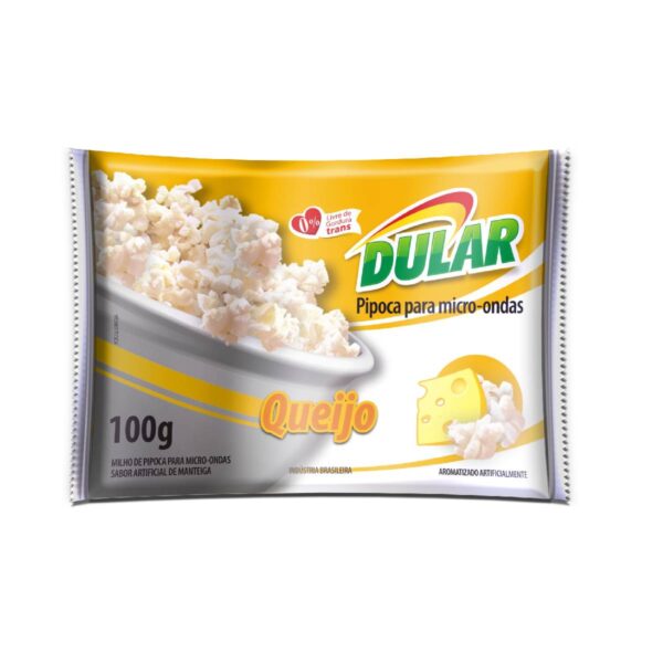 Pipoca para Micro ondas Queijo Dular 100g